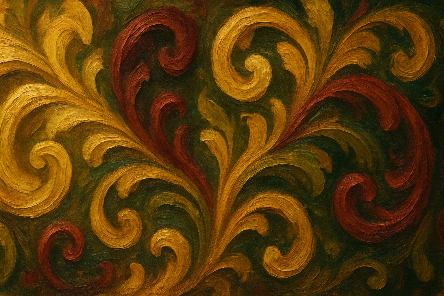 oil painting banner